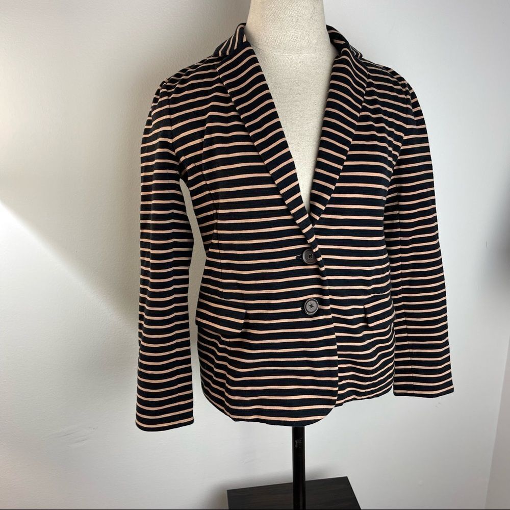 J. Crew striped jacket size XS